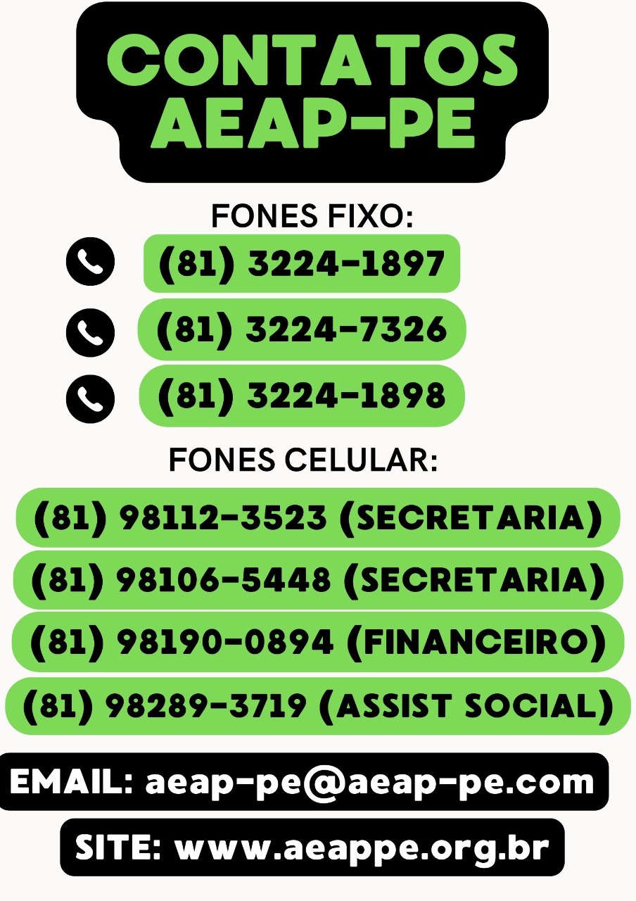 CONTATOS AEAP-PE