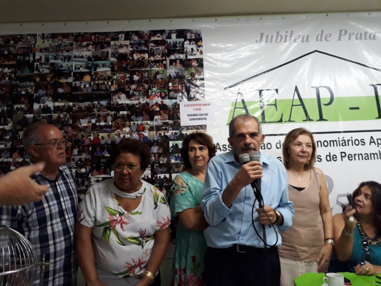 Presidente da AEAP-PE é eleito presidente do conselho deliberativo da FENACEF